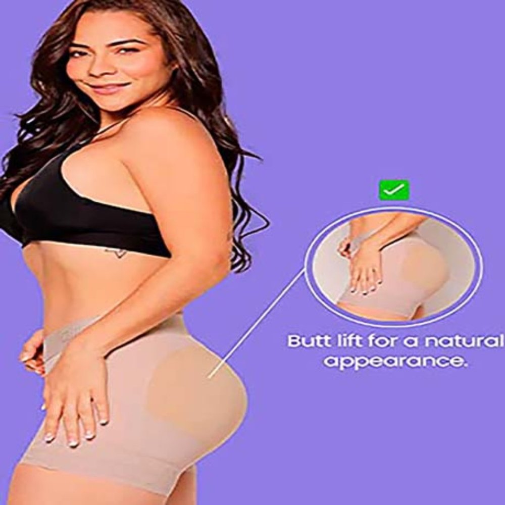 Sculpting and butt lift shaper short / Short moldeador levanta glúteos.